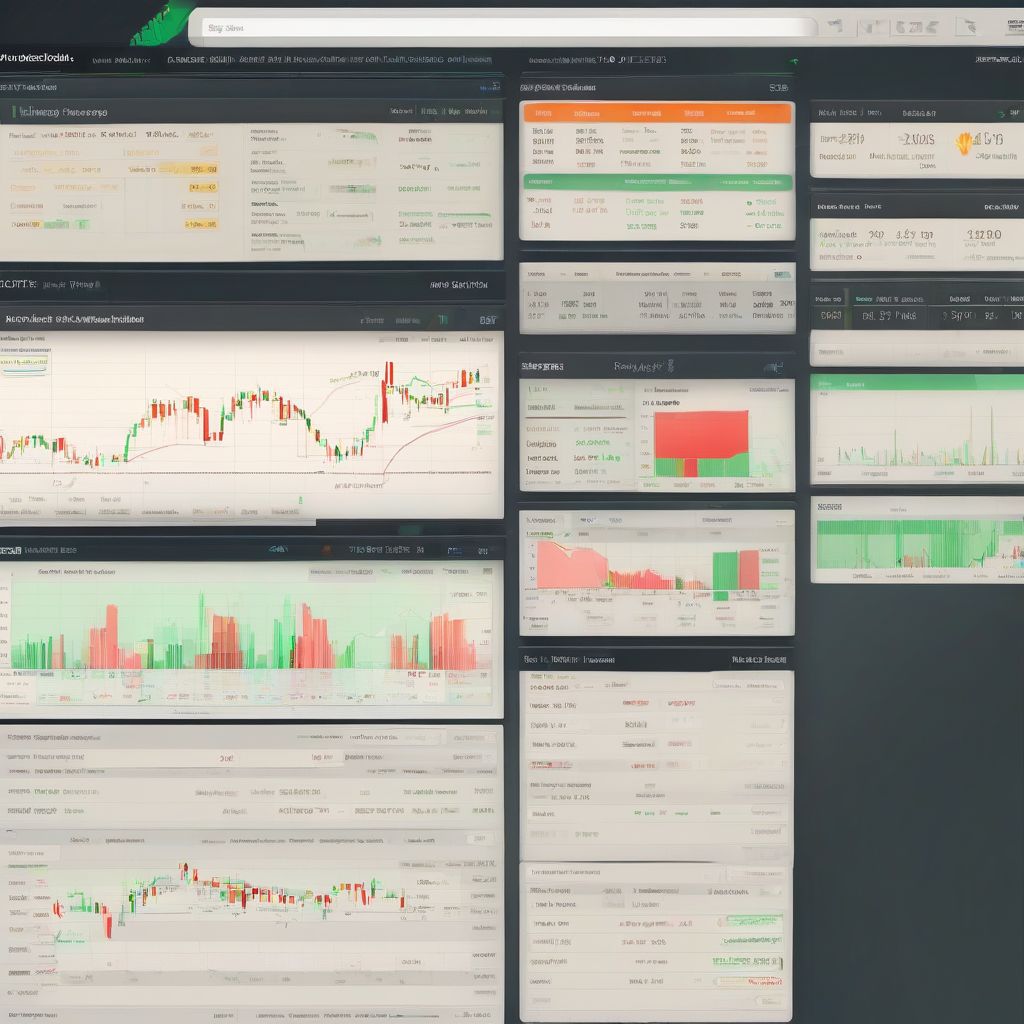 Modern Futures Trading Platform Interface